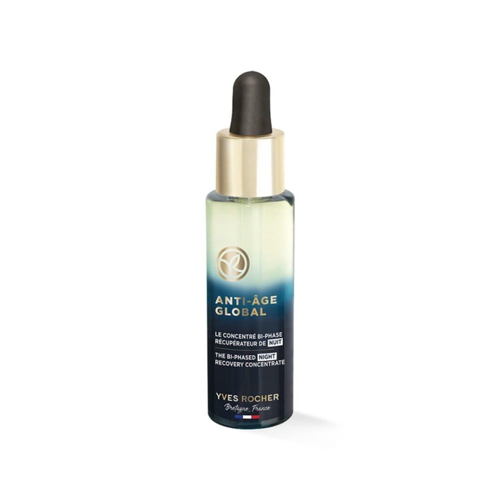 Yves Rocher The Bi-Phased Night Recovery Concentrate Serum 30ml